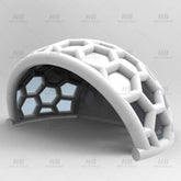 NB-TE039 Customized Portable  Inflatable-nightclub Tent Disco Black House Disco Black House For Party Event